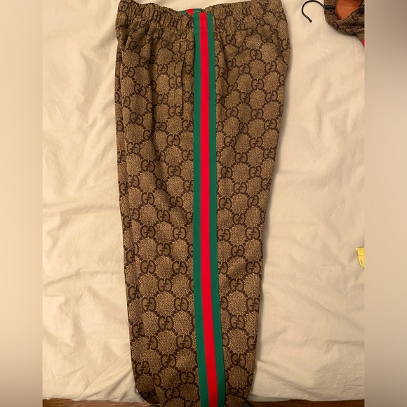 Real Gucci Tracksuit Pants Small - Picture 1 of 2
